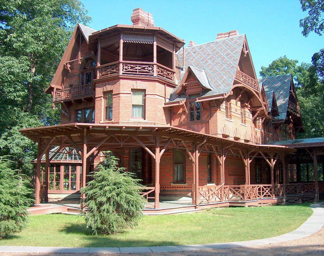 Mark Twain's Hartford House Exterior